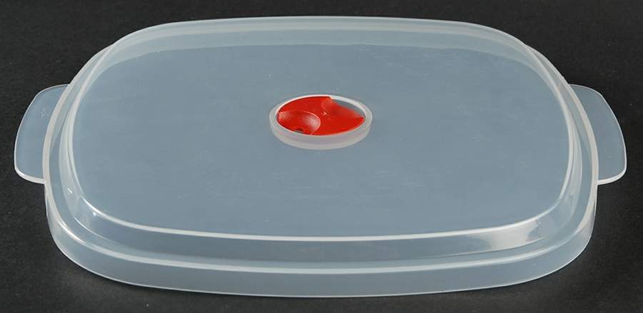 Chutney Vent Lid for 40 Oz Square Plastic Microwave Bow by Corning Corelle-1