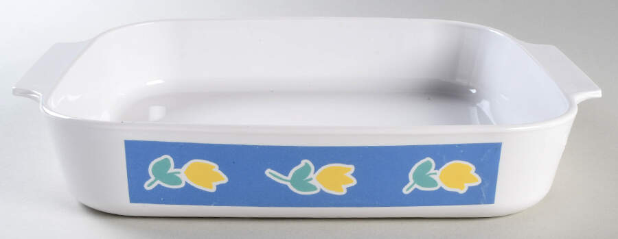 Primavera (Corelle) 12" Rectangular Roaster by Corning Corelle-1