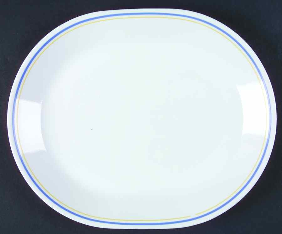 Primavera (Corelle) 12" Oval Serving Platter by Corning Corelle-1