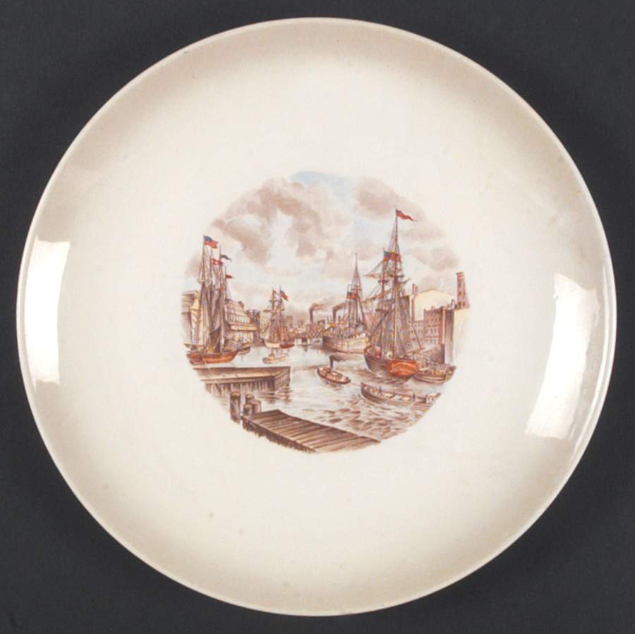 Mid American Heritage Dinner Plate by Canonsburg-1