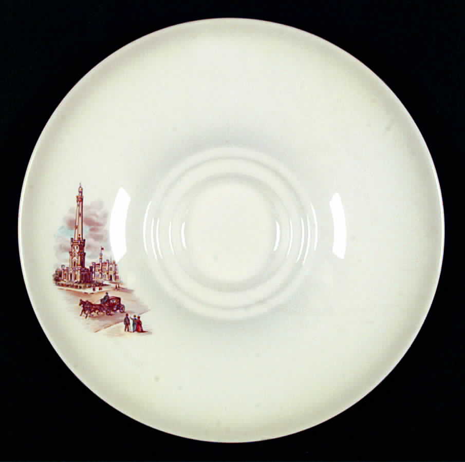 Mid American Heritage Chip Bowl/Plate for Chip & Dip Set by Canonsburg-1