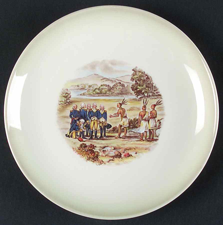 Mid American Heritage Salad Plate by Canonsburg-1