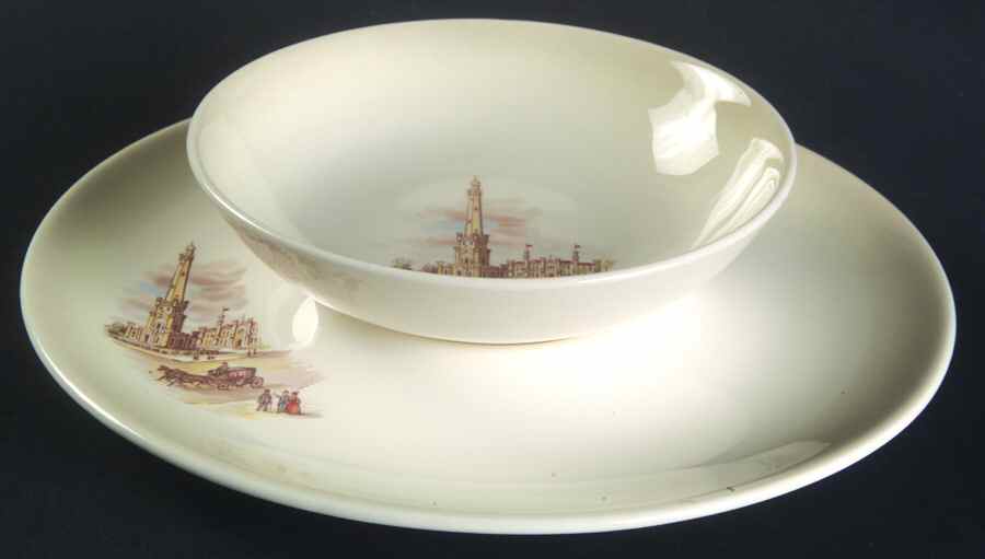 Mid American Heritage (2 Piece) Chip & Dip Set by Canonsburg-1