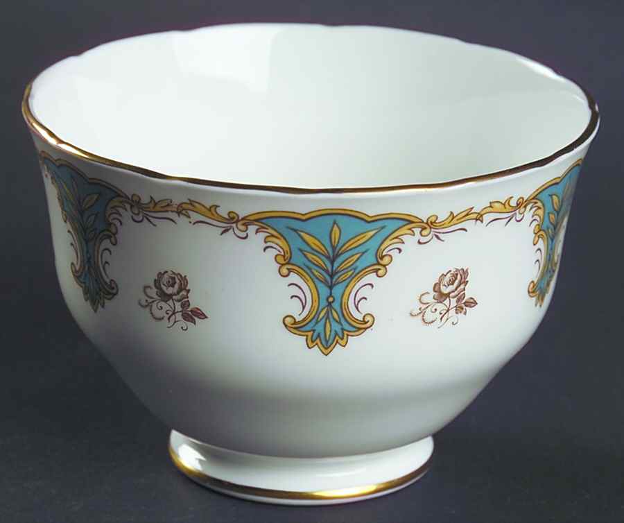 CRS80 Open Sugar Bowl by Crown Staffordshire-1