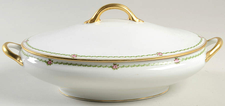 8480 Oval Covered Vegetable by Charles Field Haviland-1