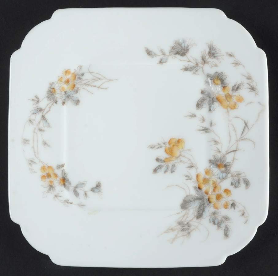 Schleiger 1301A Square Salad Plate by Charles Field Haviland-1