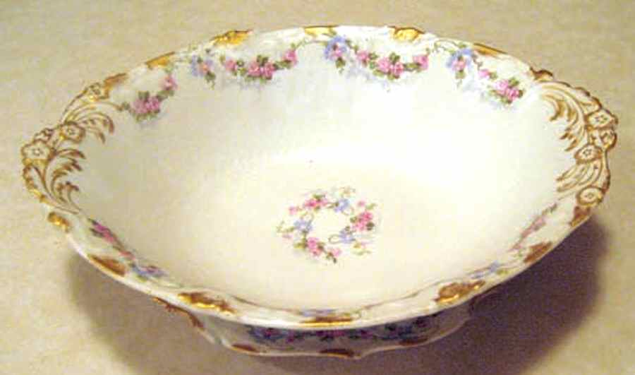 Schleiger 1323 9" Oval Vegetable Bowl by Charles Field Haviland-1