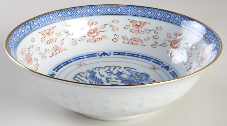 CX91 9" Round Vegetable Bowl by China (Made in China)-1