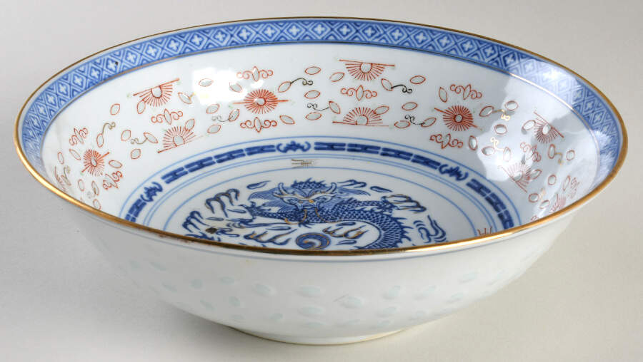 CX91 8" Round Vegetable Bowl by China (Made in China)-1