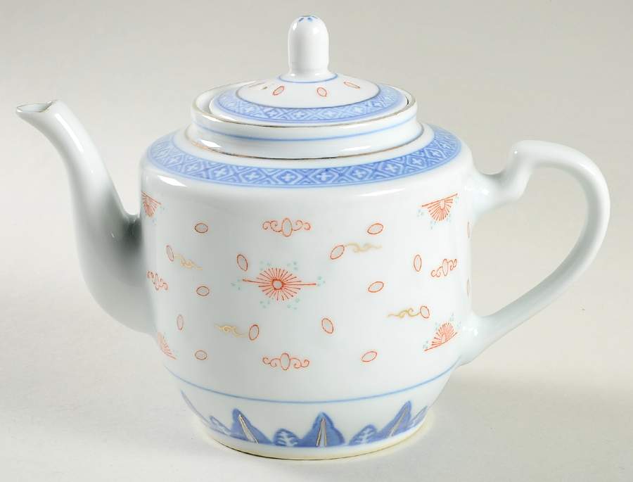 CX91 Teapot & Lid by China (Made in China)-1