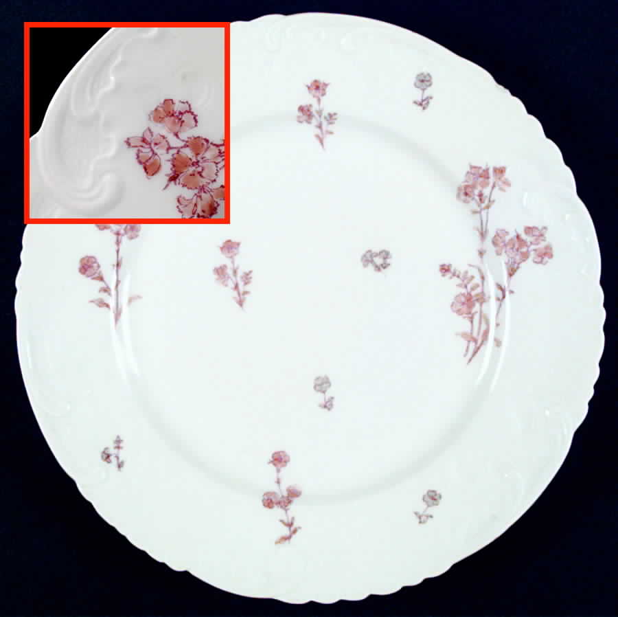 CHF633 Dinner Plate by Charles Field Haviland-1