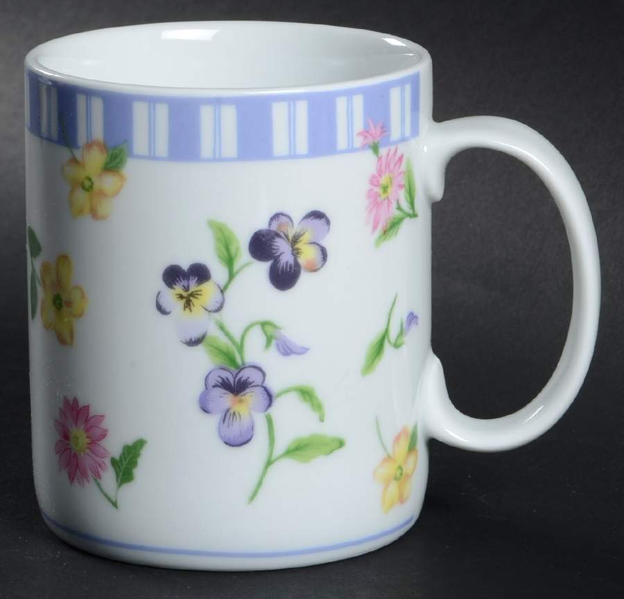 Pansy Garland Mug by Coventry (PTS)-1