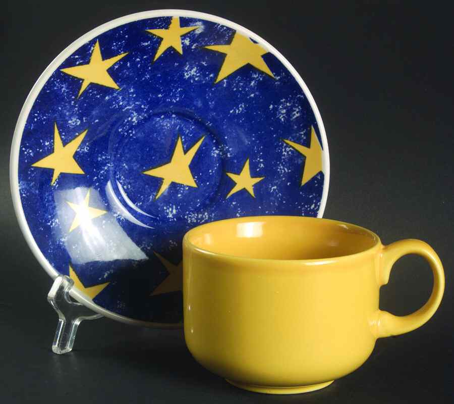 CCH14 Flat Cup & Saucer Set by Churchill-1