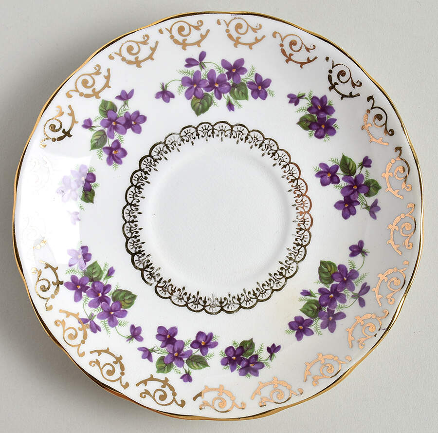 A560 Saucer by Colclough-1