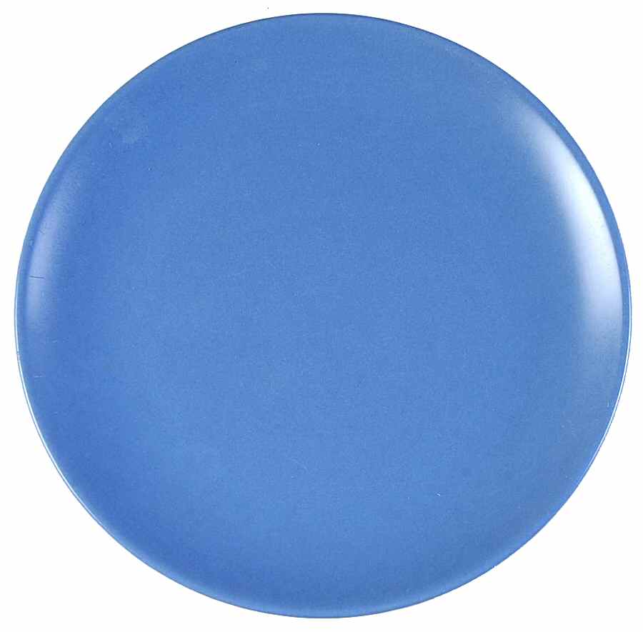 Rancho Blue (Matte) Dessert/Pie Plate by Catalina-1