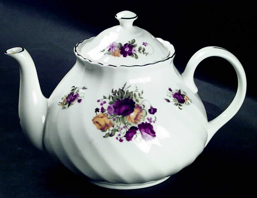 Shrewsbury 2000 Teapot & Lid by Coalport-1