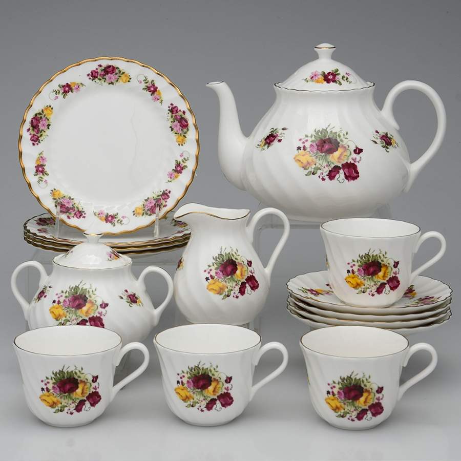 Shrewsbury 2000 17 Piece Set by Coalport-1