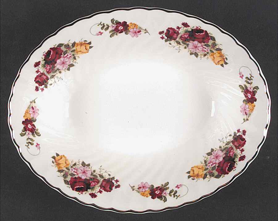Shrewsbury 2000 9" Oval Vegetable Bowl by Coalport-1