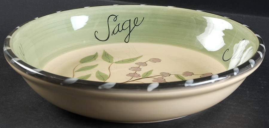 Culinary Herbs 9" Soup/Pasta Bowl by Certified International-1