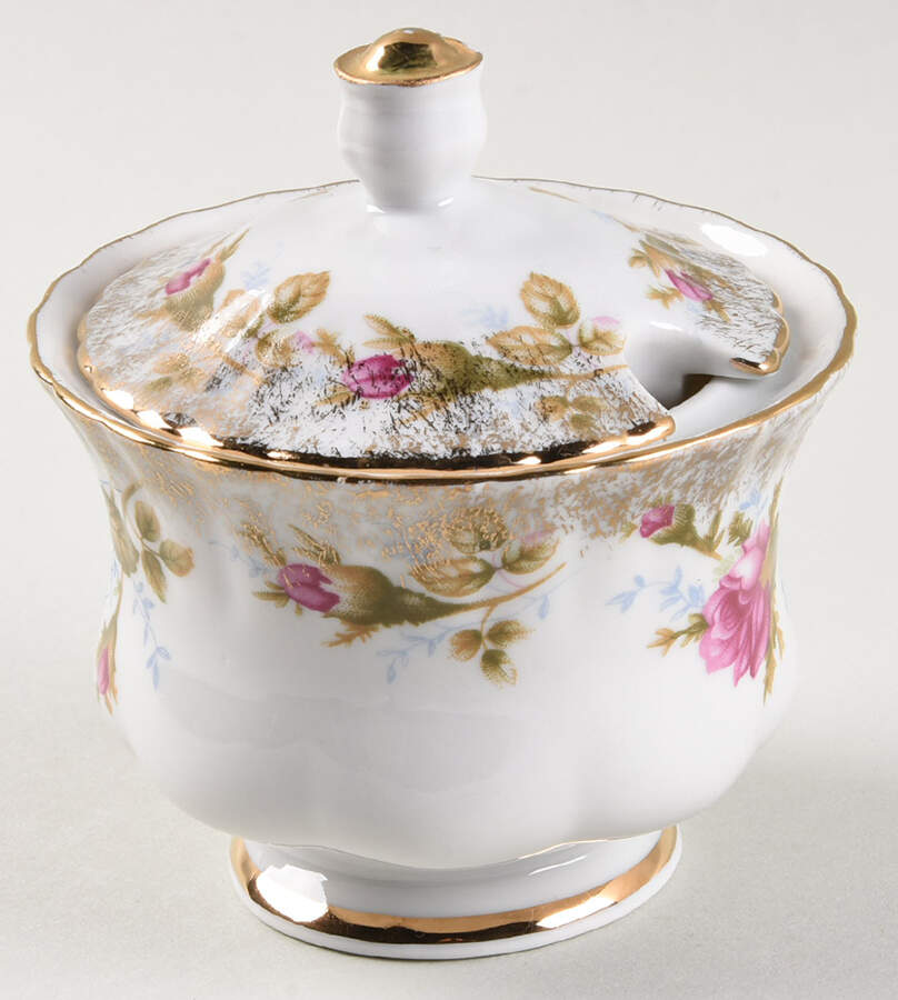 CHZ14 Sugar Bowl & Lid by Chodziez-Poland-1