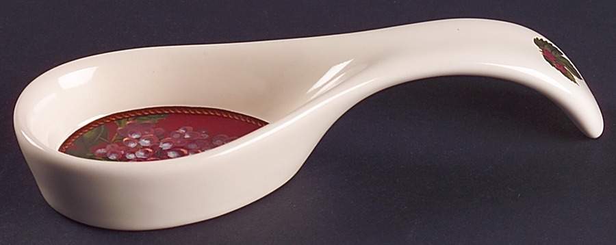 Fruit Garland Spoon Rest/Holder (Holds 1 Spoon) by Certified International-1