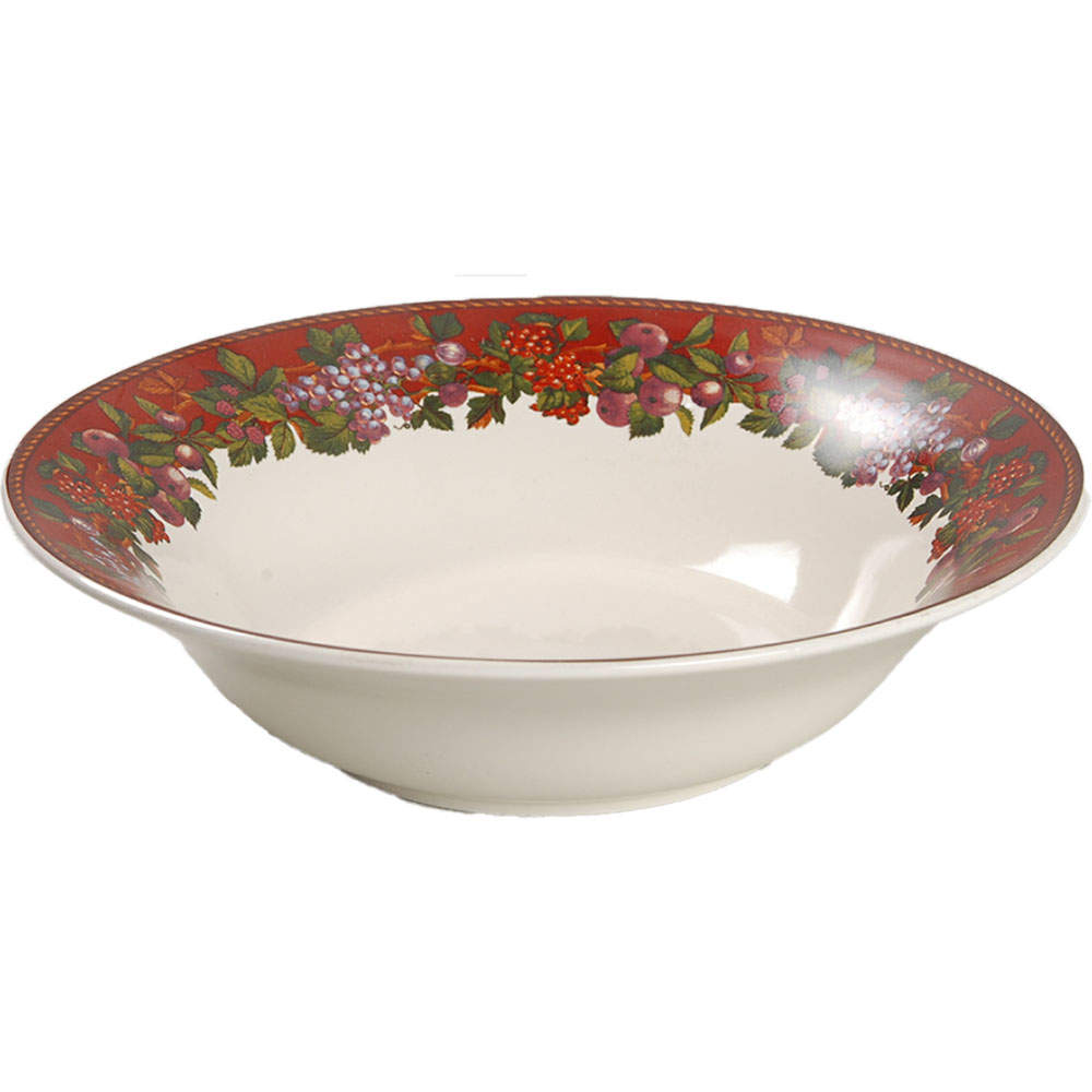 Fruit Garland 9" Round Vegetable Bowl by Certified International-1