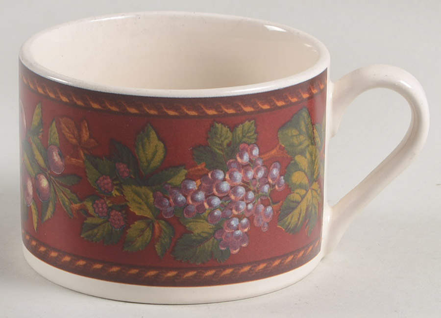 Fruit Garland Flat Cup by Certified International-1