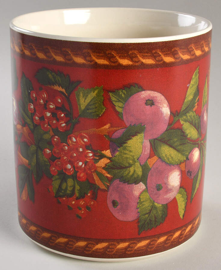Fruit Garland Extra Large Canister No Lid by Certified International-1