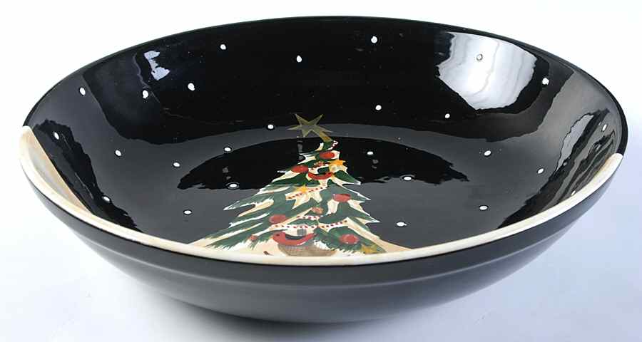 Midnight Tree 13" Pasta Serving Bowl by Certified International-1