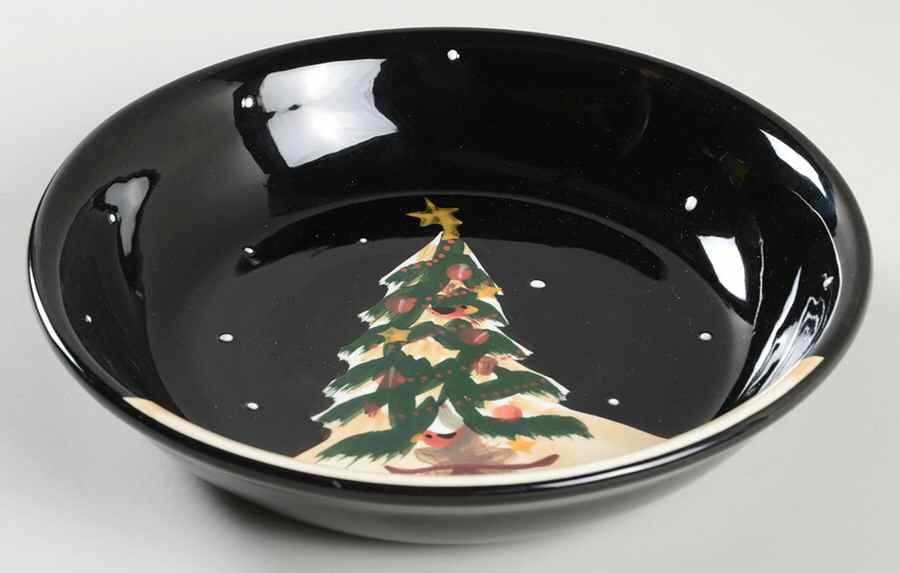 Midnight Tree 9" Soup/Pasta Bowl by Certified International-1