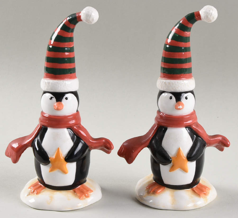 Midnight Penguin Figural Salt & Pepper Set by Certified International-1