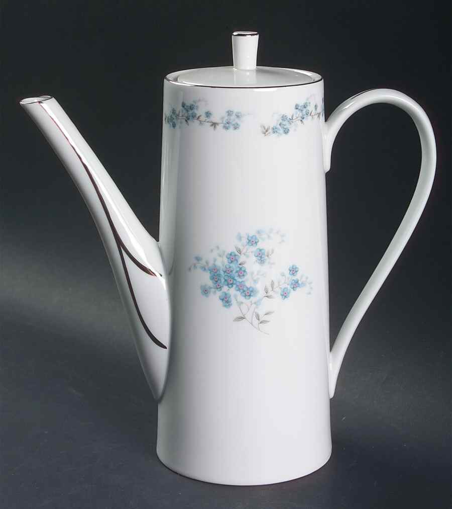 Nancy (No Center Design) Coffee Pot & Lid by Crest Wood-1