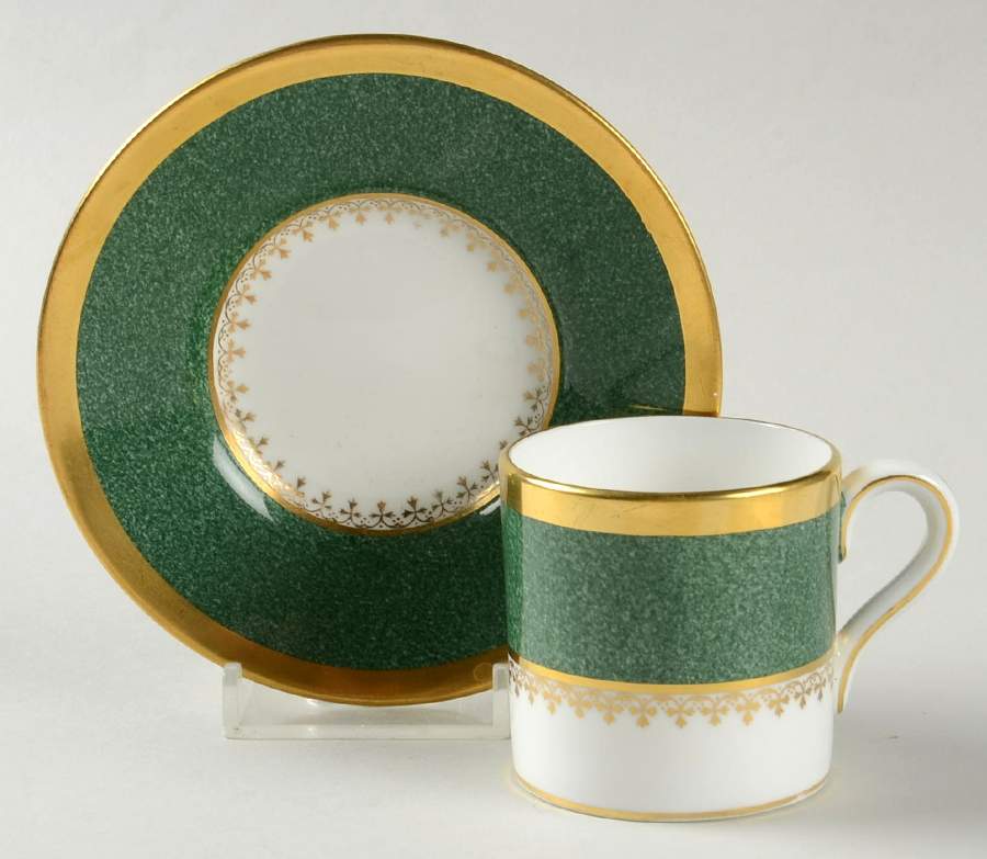 9975 Flat Demitasse Cup & Saucer Set by Coalport-1