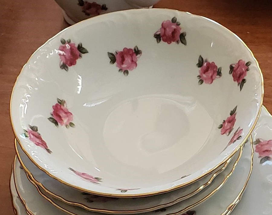 CHE15 Coupe Cereal Bowl by Cherry China (Japan)-1