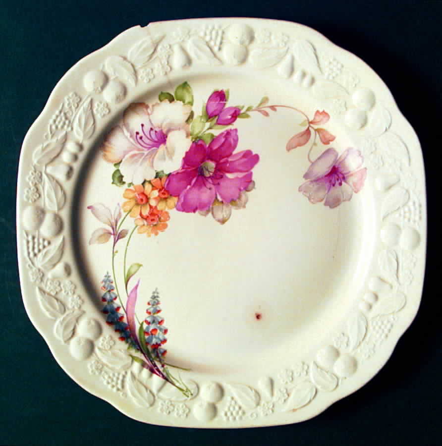 CRO183 Square Luncheon Plate by Crooksville-1