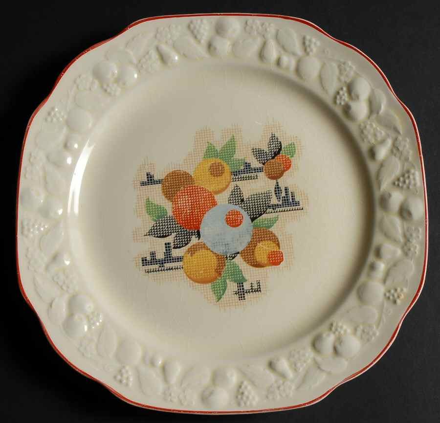 CRO184 Dinner Plate by Crooksville-1