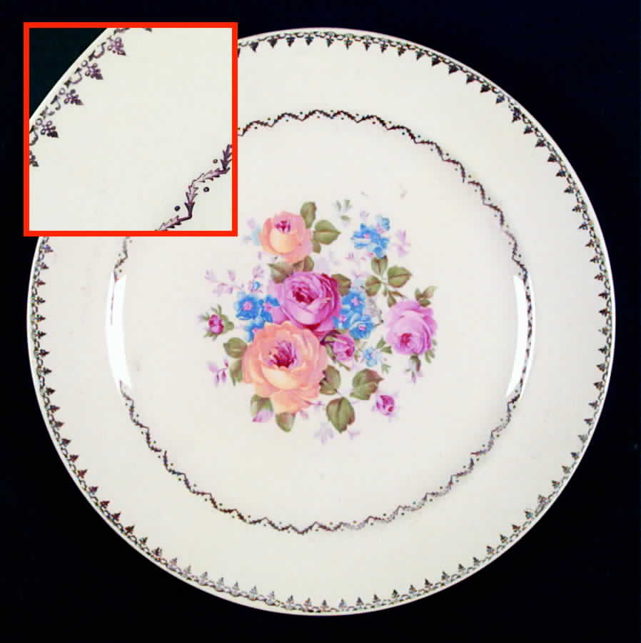 CRO185 Dinner Plate by Crooksville-1