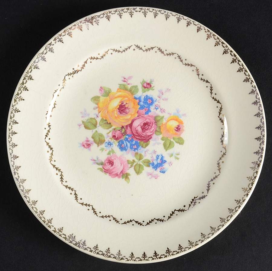 CRO185 Bread & Butter Plate by Crooksville-1