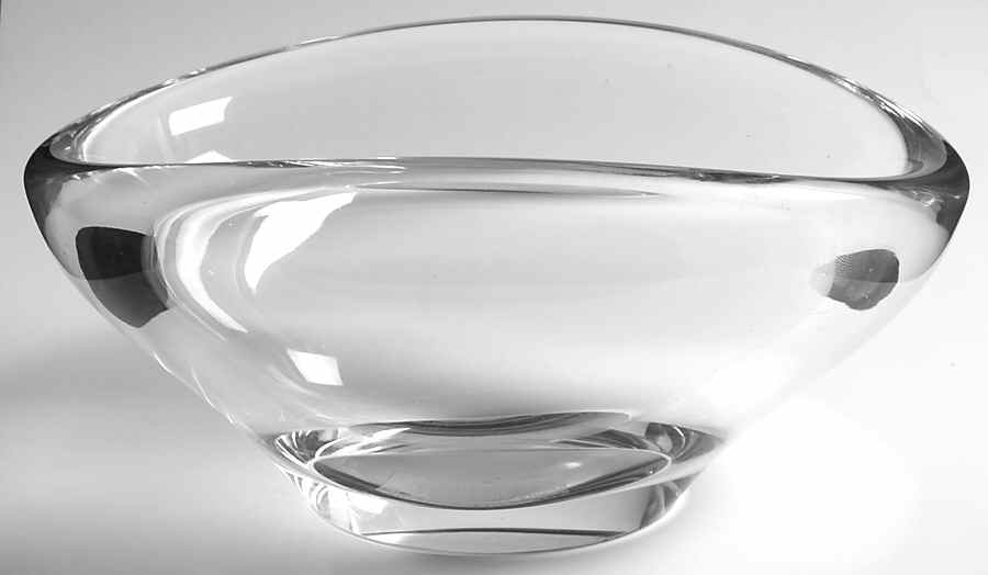 57824 10" Oval Bowl by Kosta-Boda-1