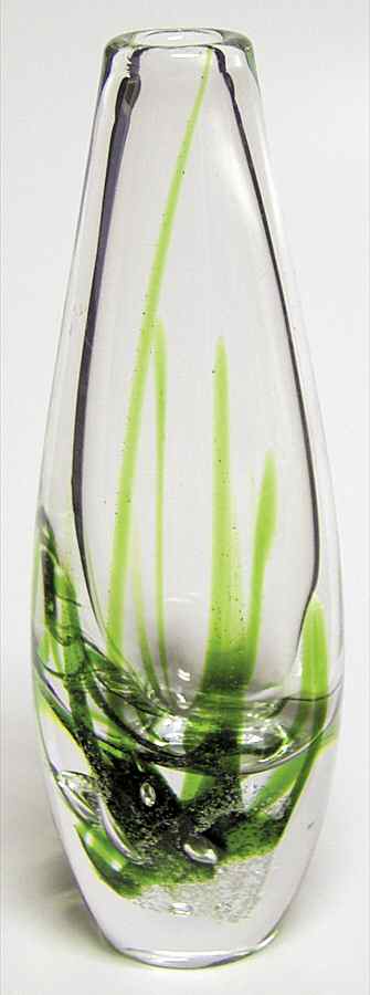 Moonbeam 7" Flower Vase by Kosta-Boda-1