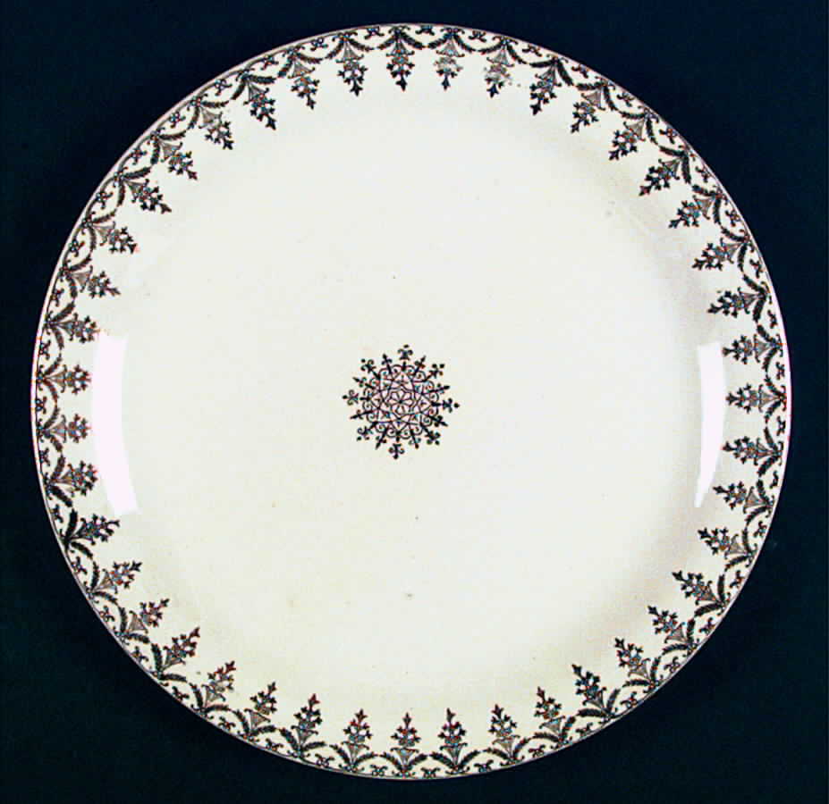 CRO187 Dinner Plate by Crooksville-1