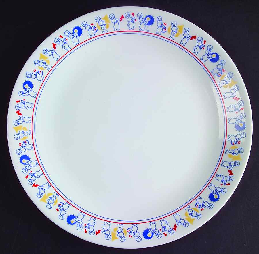 Pillsbury Doughboy (Corelle) Dinner Plate by Corning Corelle-1