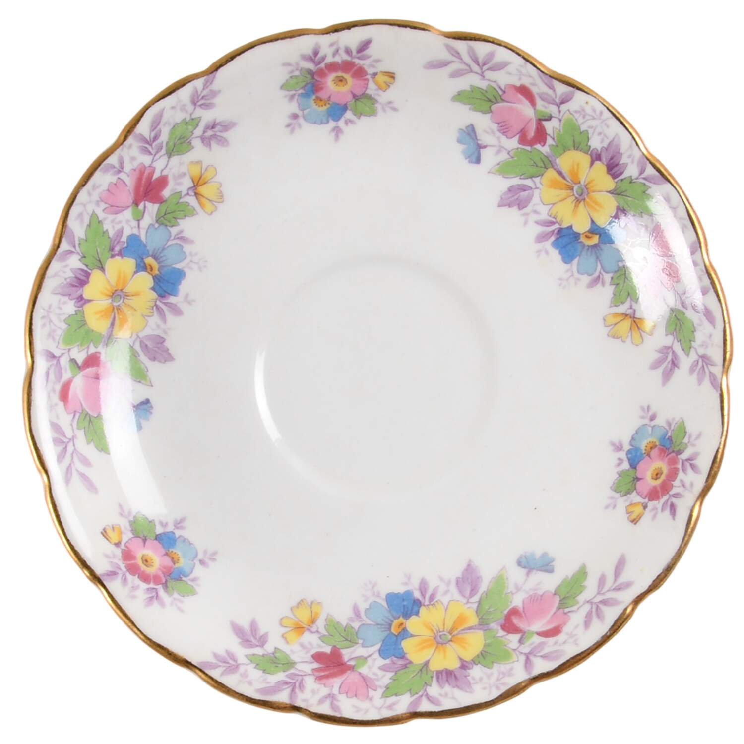 CLC58 Saucer for Footed Cup by Colclough-1