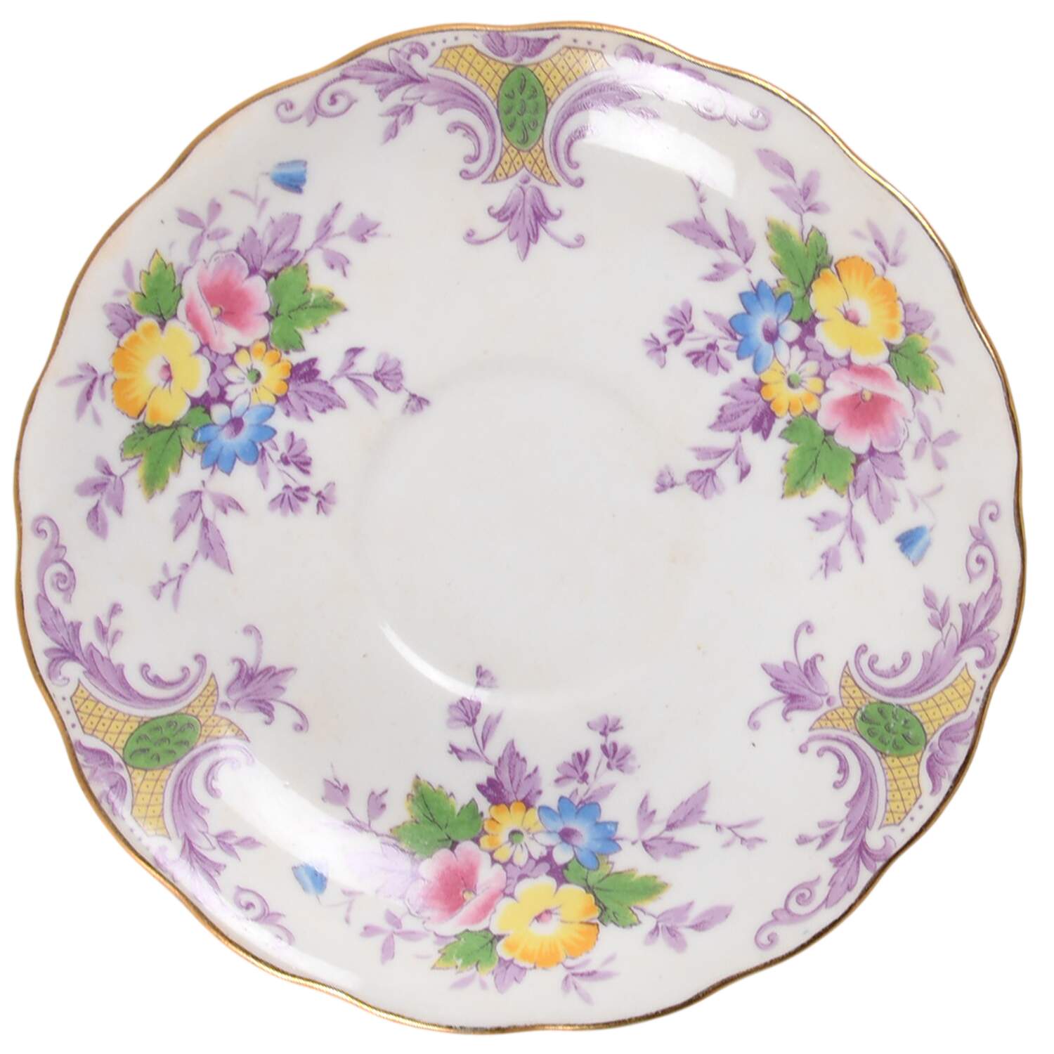 CLC58 Saucer for Footed Cup by Colclough-1