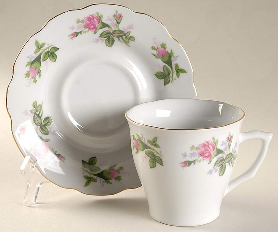 CX100 Flat Cup & Saucer Set by China (Made in China)-1
