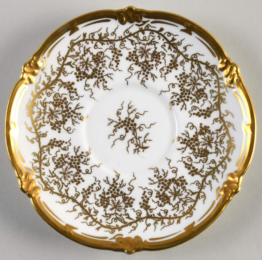 King's Plate Saucer for Cream Soup Bowl by Coalport-1