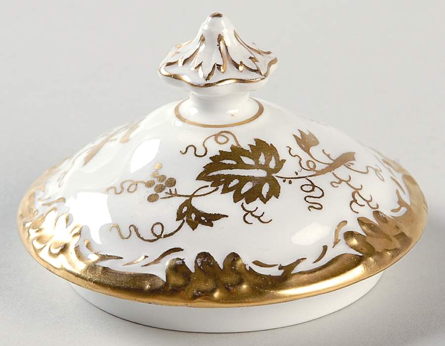 King's Plate Lid for Sugar Bowl by Coalport-1