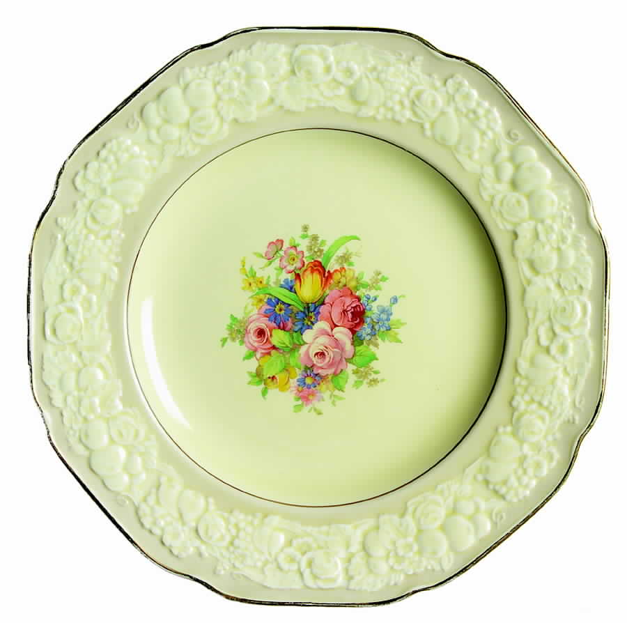 CRD137 Dinner Plate by Crown Ducal-1