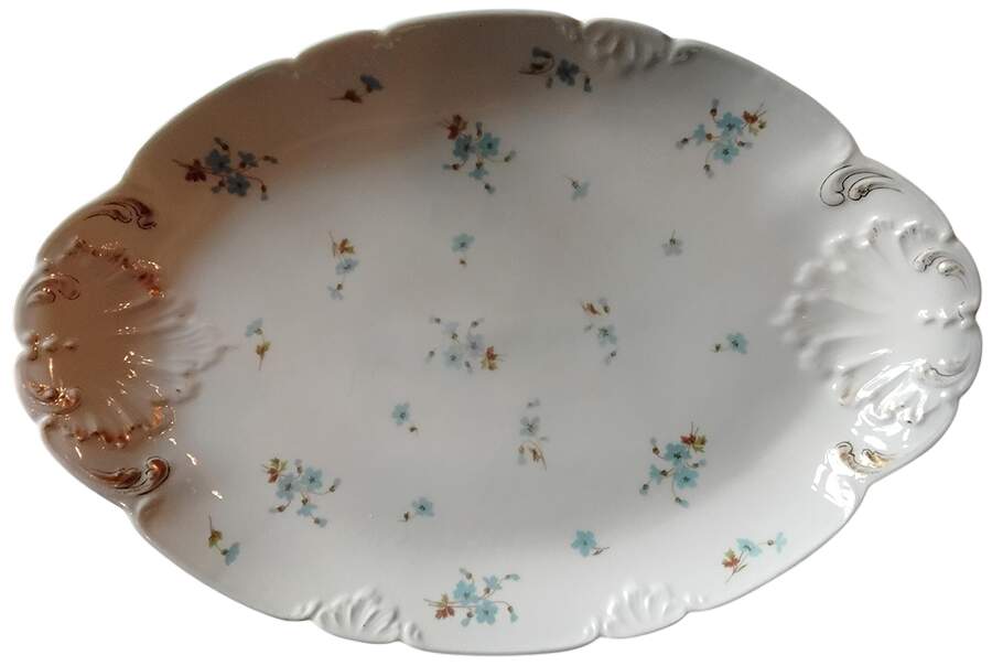CHF654 15" Oval Serving Platter by Charles Field Haviland-1