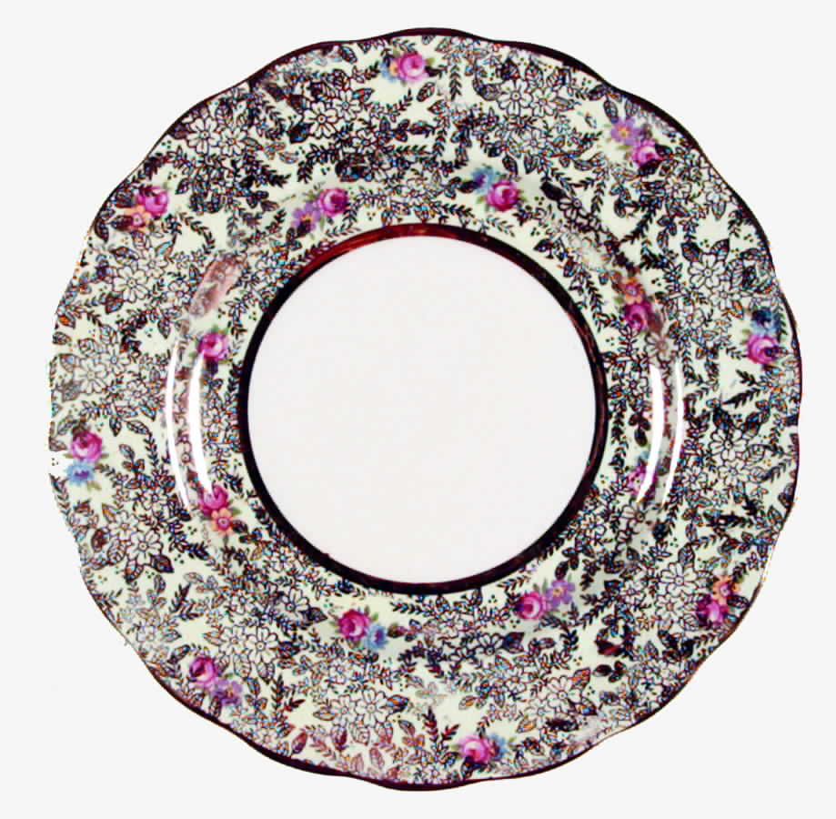 CLC59 Salad Plate by Colclough-1